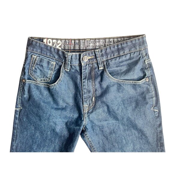 ECKO UNLTD. 1972 #93536 Men's Straight Leg Jeans Dark Wash Size 32x30 - Picture 3 of 15